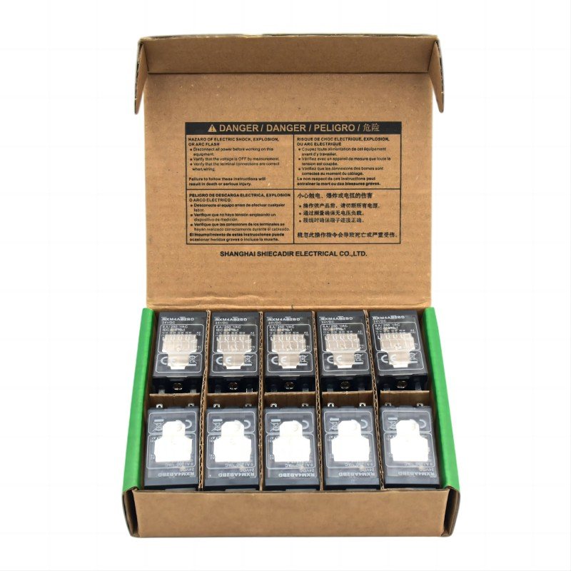 Factory Direct Intermediate Plug-in Relay 24VDC 230V 8pin 14pin RXM2AB2BD RXM4AB2BD RXM2AB2P7 RXM4AB2P7 in Stock