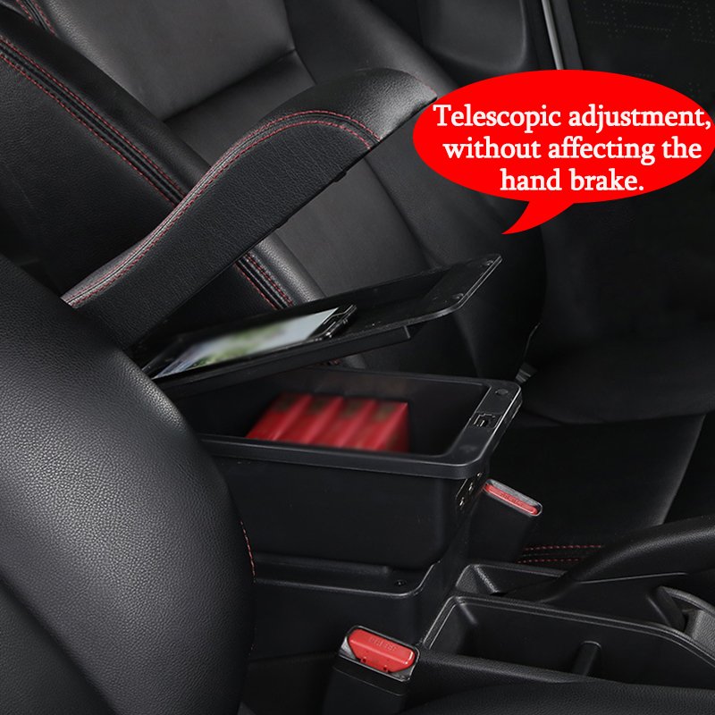 Hot-selling Car Interior, Central Armrest Box, Car Central Control Storage Box Charging Accessories.