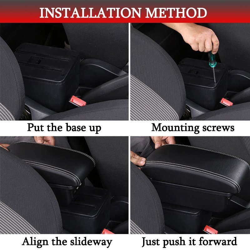 Hot-selling Car Interior, Central Armrest Box, Car Central Control Storage Box Charging Accessories.