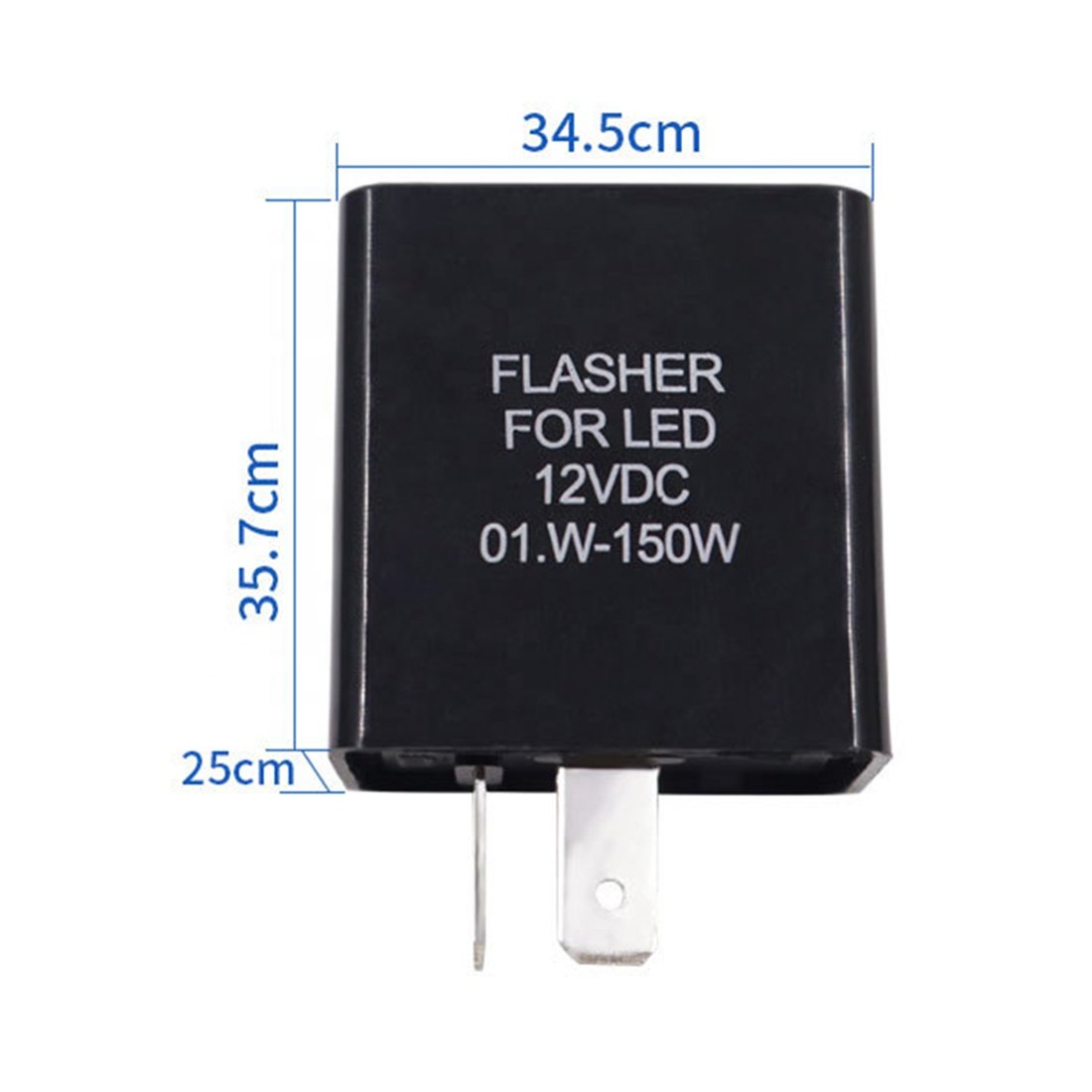Top Quality Auto Electr Relays Flasher 2 Pin Automotive Power Relay Car 12V 10A DC Relay
