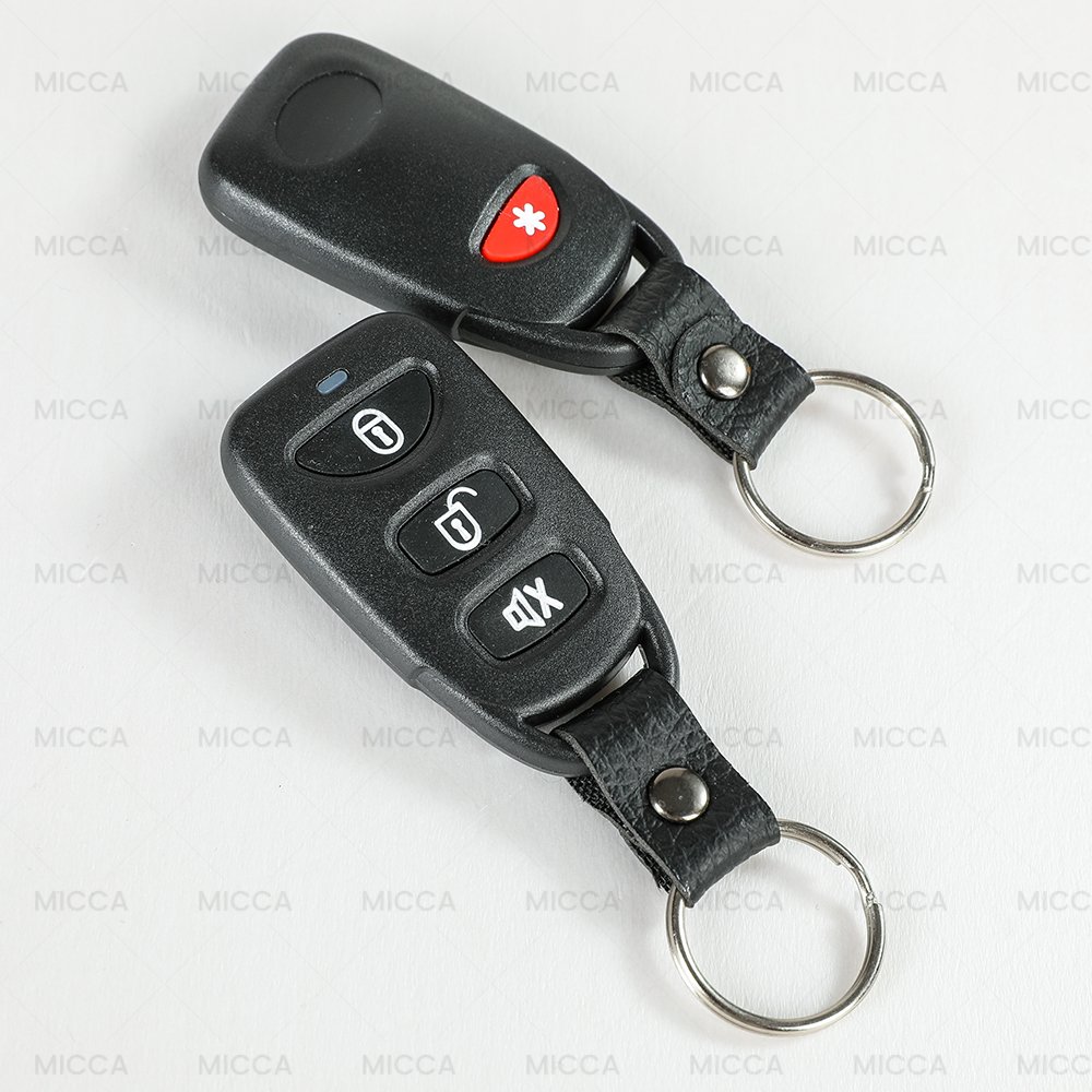 Ke602 Micca Universal Keyless Entry System 12V Vehicle Remote Control Lock Unlock Trunk Release Remote Car Keyless Entry System