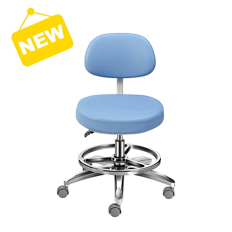 Hot Sale Medical Use Hospital Saddle Chair Armrest Ergonomic Design Dentist Stool for Dentist