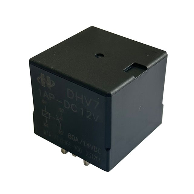 DHV7-1CP-DC24V automotive relay 80A auto relay 24V general purpose power relay quick connect terminal PCB