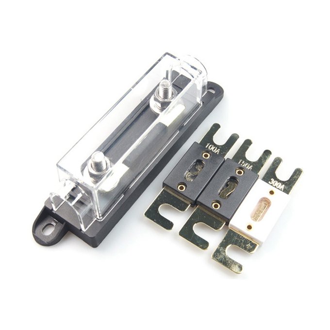 32V 70V 100A 200A 300A 400A 500A ANL Fuse Bolt-on Car Audio Fuse and Relay Box for Doosan