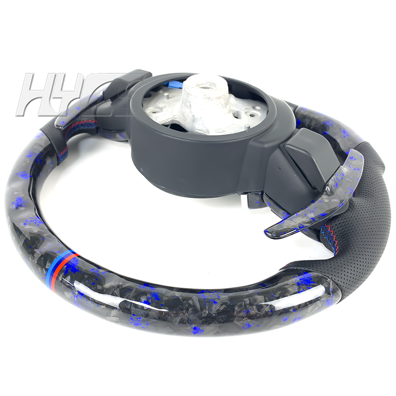 Car interior accessories forged carbon fiber steering wheel for BMW F10 30 20 80