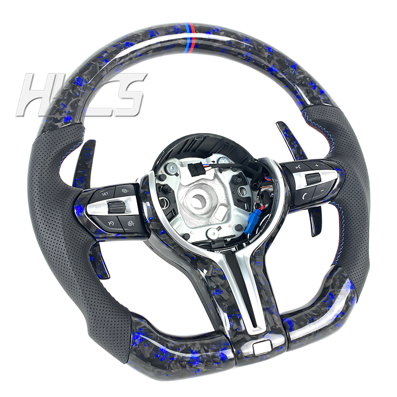 Car interior accessories forged carbon fiber steering wheel for BMW F10 30 20 80