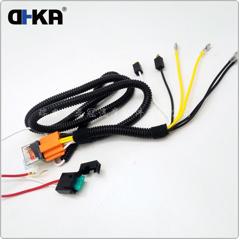 Waterproof Relay Horn Wire (1.6m , 30A Fuse) for 2 Pcs Electric Horn 12V AS126