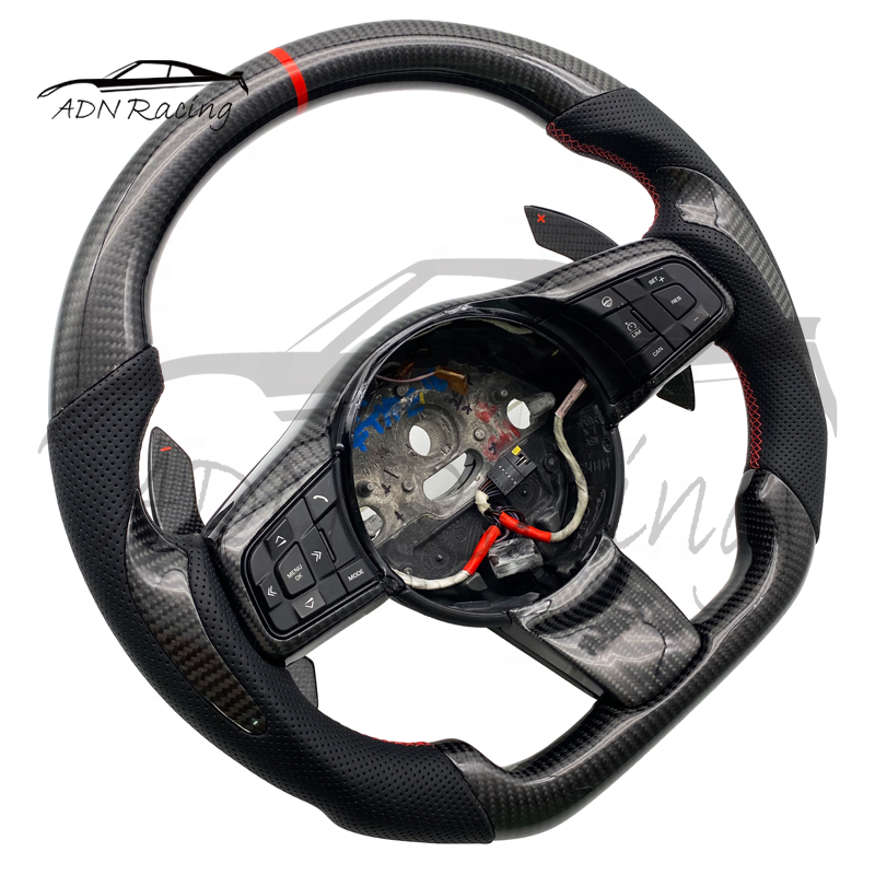 Customized Carbon Fiber Steering Wheel For Jaguar F-Type