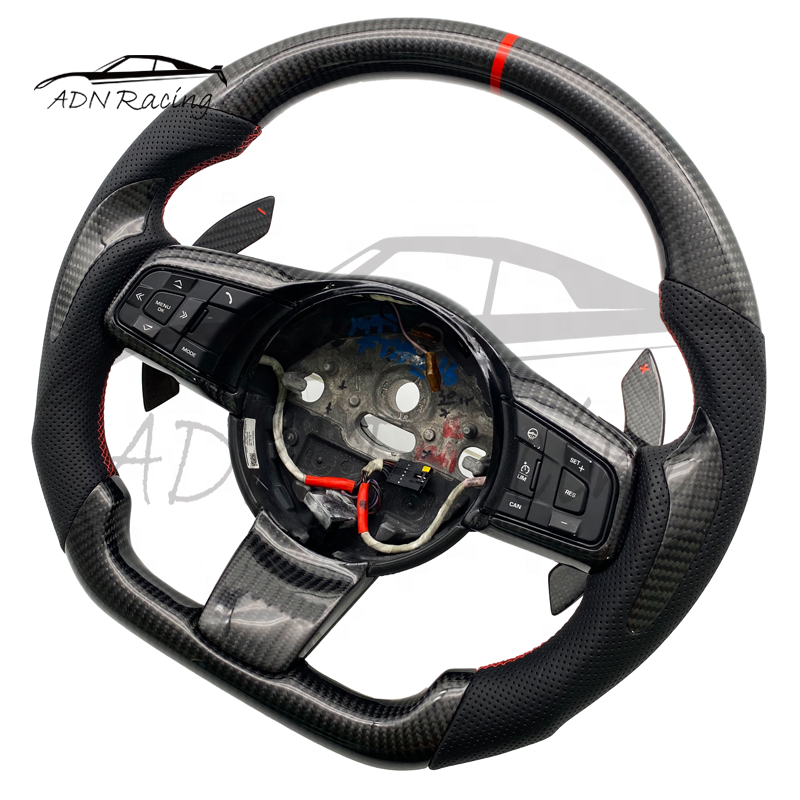 Customized Carbon Fiber Steering Wheel For Jaguar F-Type