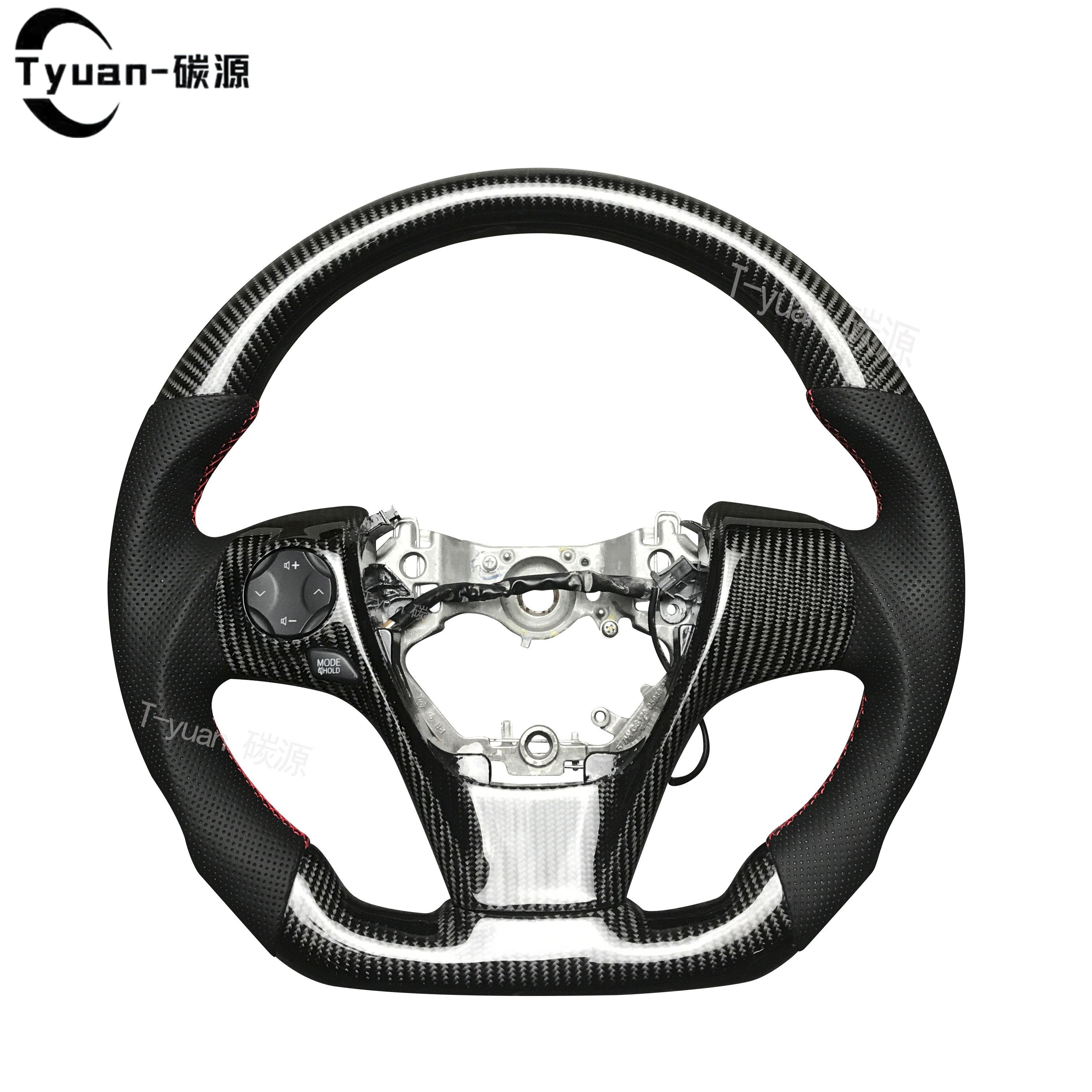 Custom Fit Sport Style Carbon Fiber Steering Wheel for Toyota 86 GT86 AE86 and Subaru BRZ AE86 Carbon Fiber Steering Wheel