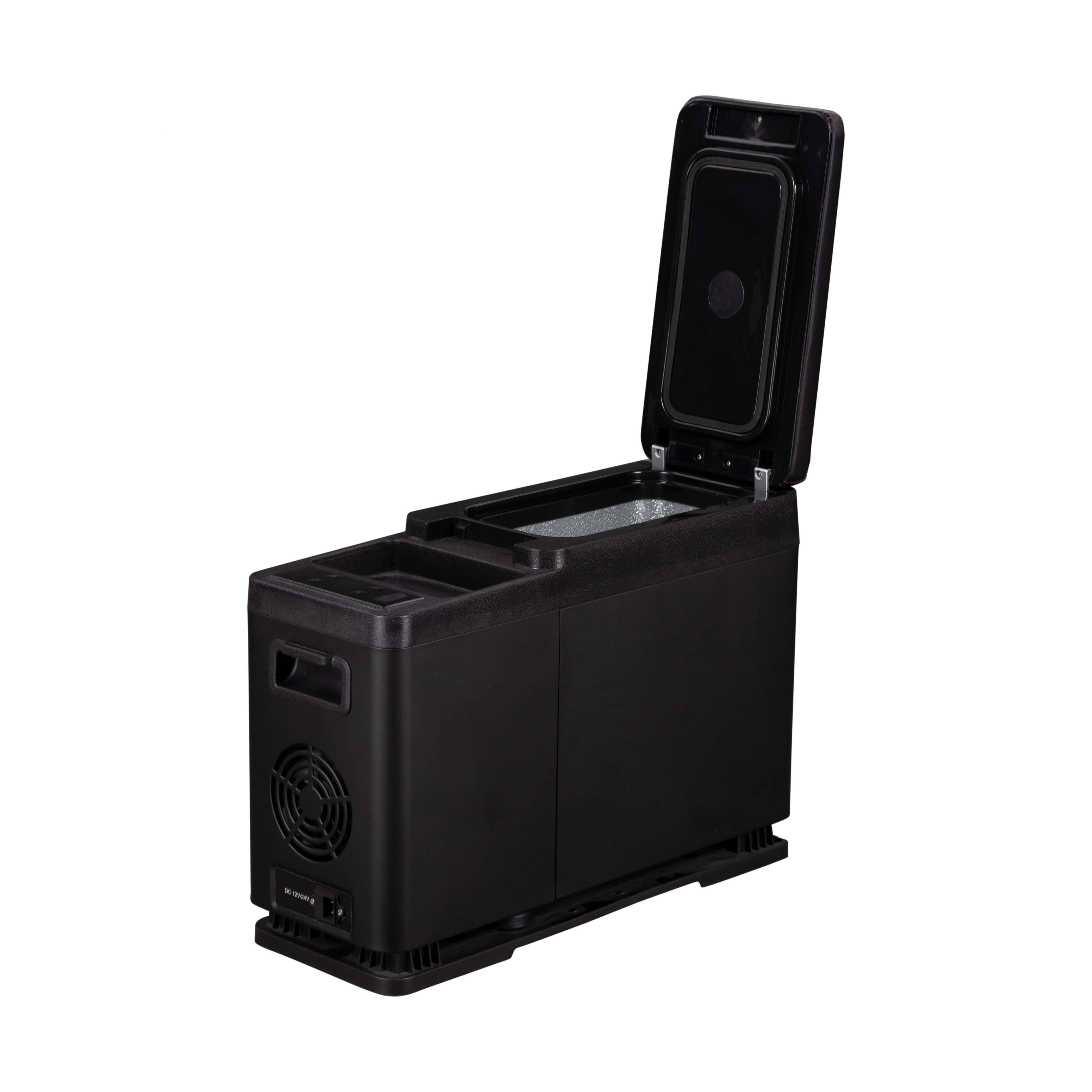 Portable Dc 12 24v Auto Freezer Refrigerator Mini Car Fridge 8L for Camping Quantity Dark Box for Camping Portable Car Freezer