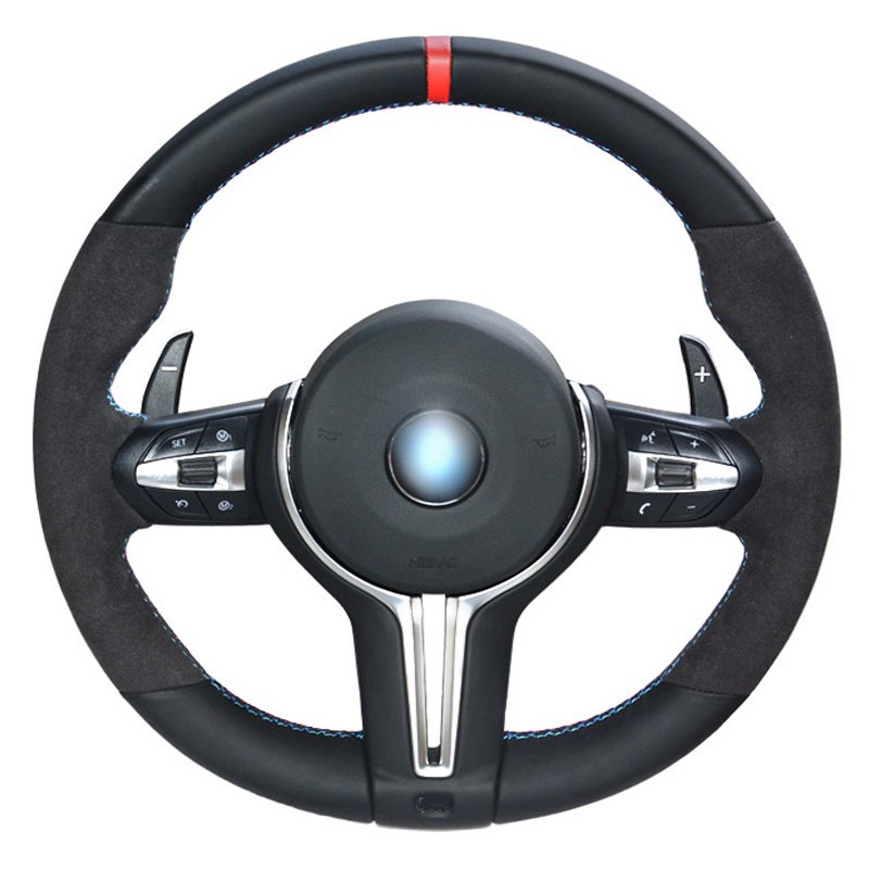 Original Factory car interior leather steering wheel fit for BMW 3 series G20 G21 G28 M3 M2 M4 G80 2018-2022