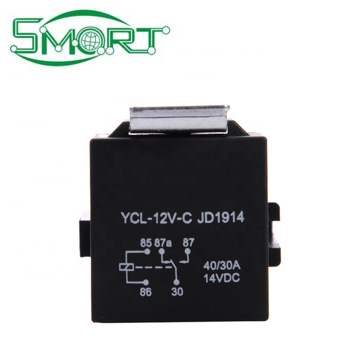 Smart Electronics 12V 30/40 a 5 Pin 5P Automotive Harness New Arrival High-quality Car Auto 5 Wire Relay Socket