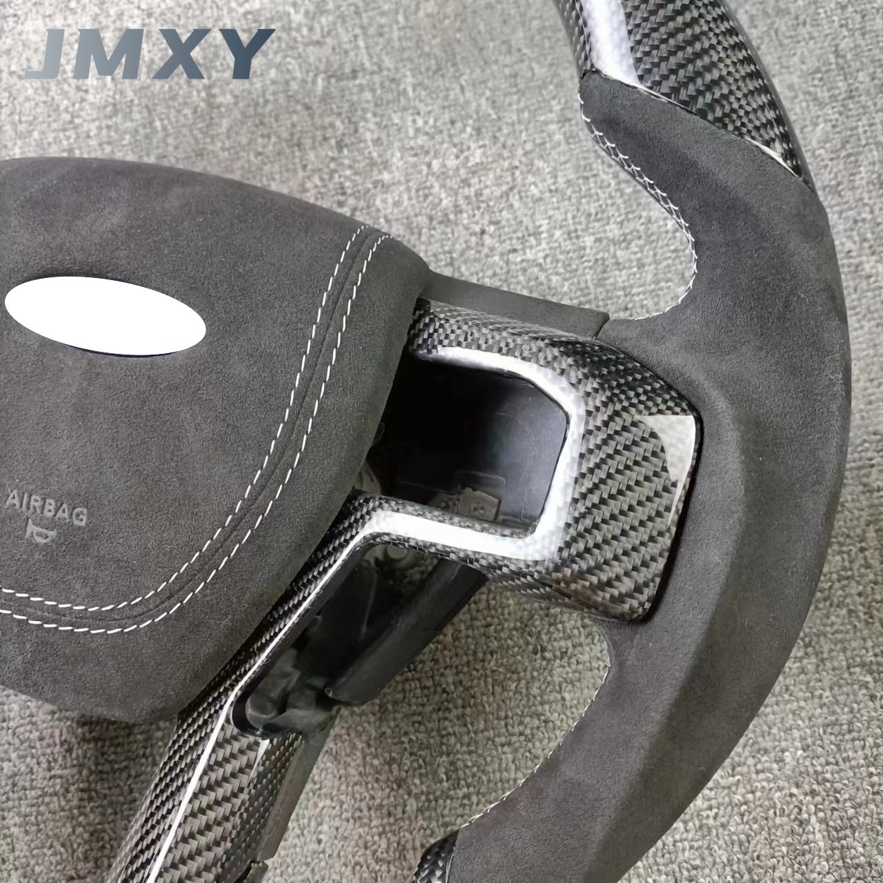 Carbon Fiber Sports Interior Steering Wheel for Ford Raptor F150 Custom Car Accessory