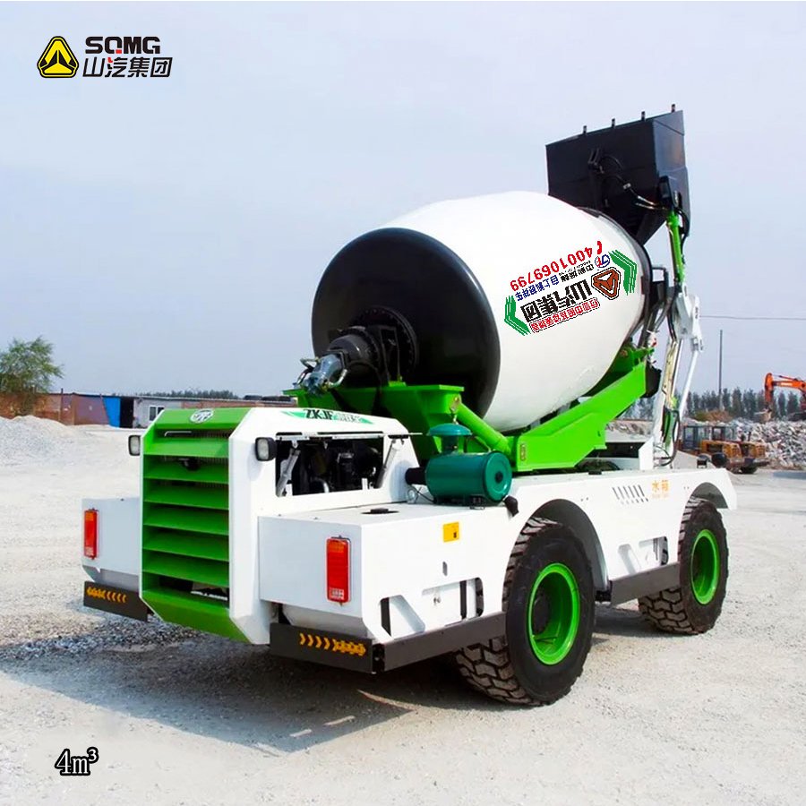 Self Loading diesel Portable Concrete Mixer Machine with Pump Truck to Make Concrete Blocks with Lift Concrete Mixer Truck