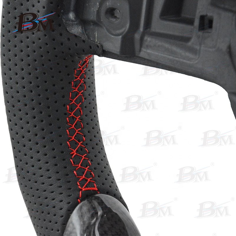For Golf MK7/7.5 GTI R Volkswagen Car Model Real Carbon Fiber Sport High Quality Steering Wheel 2013 2014 2015 2016 2017-2020