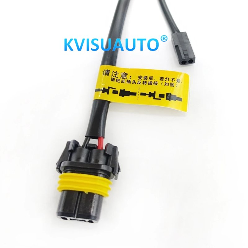 CQL KVISUAUTO 12v 24v 35w H4 Relay Wire Harness for H4 Bulb Upgrade Bi LED Xenon Projector Lens Car Light Accessories