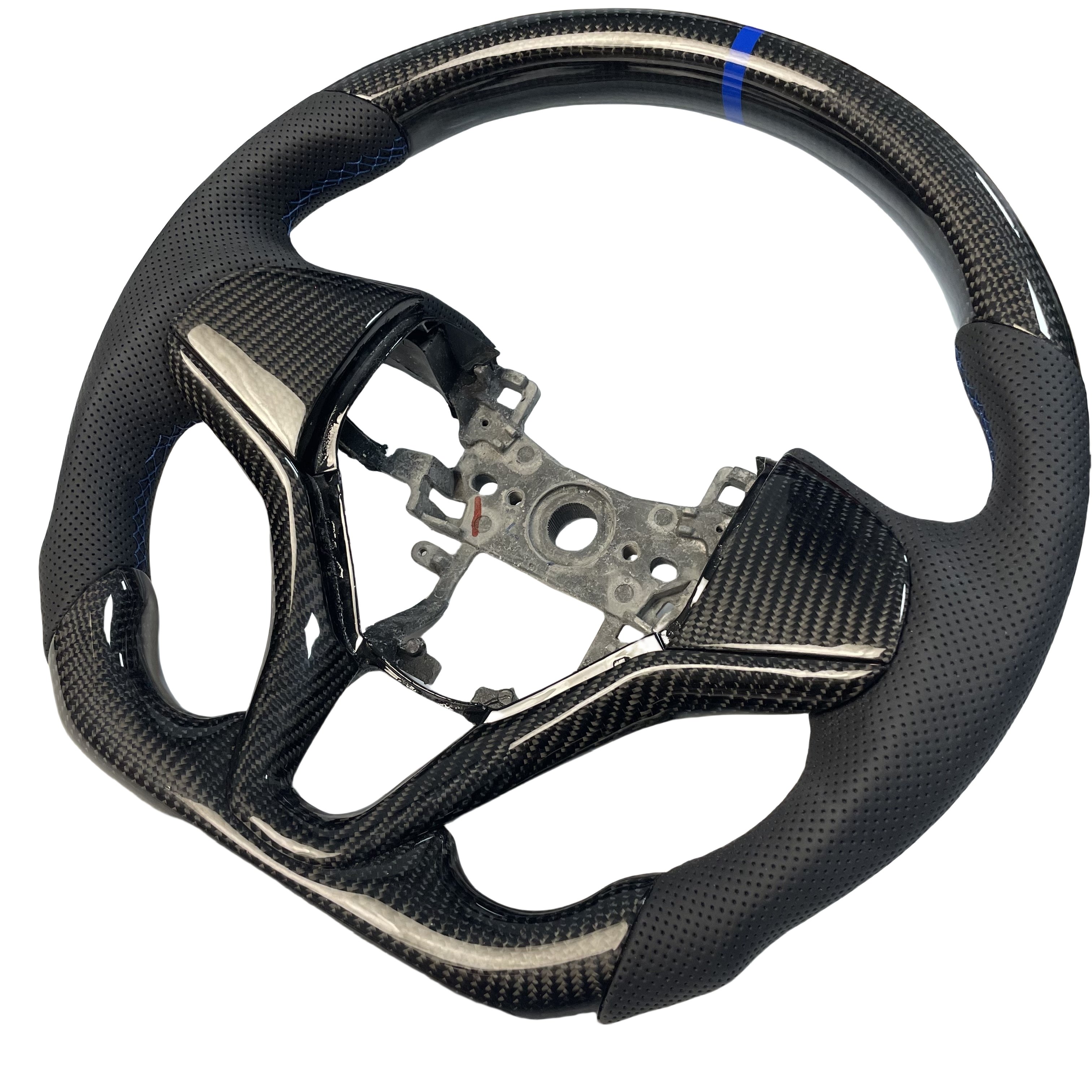 For Honda Fit GE6 GR8 GK5 8.5 Civic Honda Interior Accessories Honda steering wheel Carbon fiber steering wheel