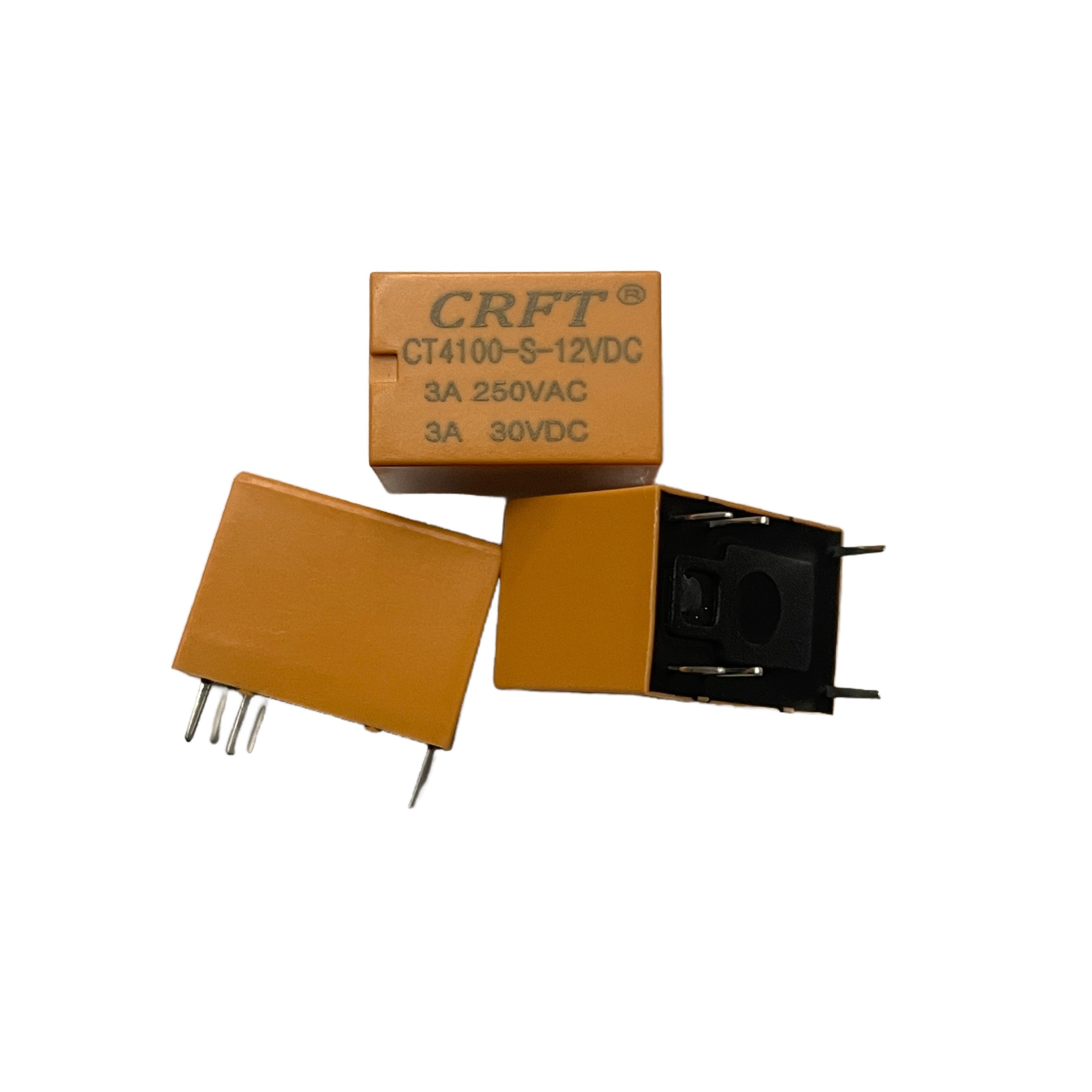 CT4100 Standard Type &high Sensitivity Type signal Relay 6pin 3A/250VAC Sealed Type Structure Relay