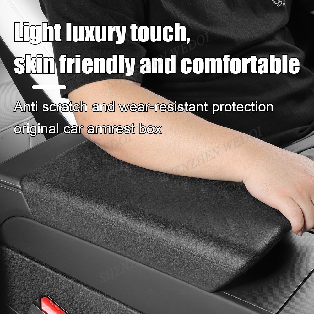 TPE Center Control Armrest Box Protect Cover for tesla Model 3 Highland Interior Accessories