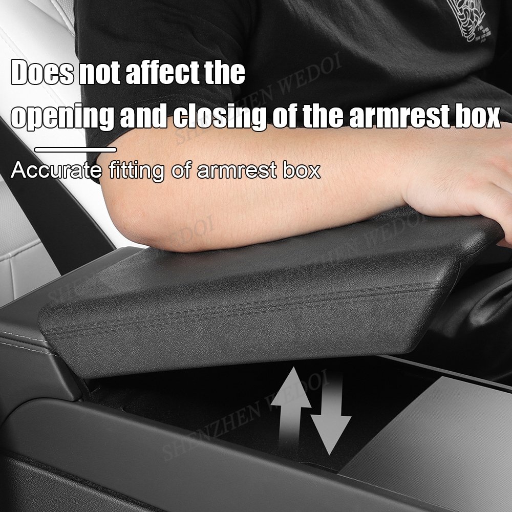 TPE Center Control Armrest Box Protect Cover for tesla Model 3 Highland Interior Accessories