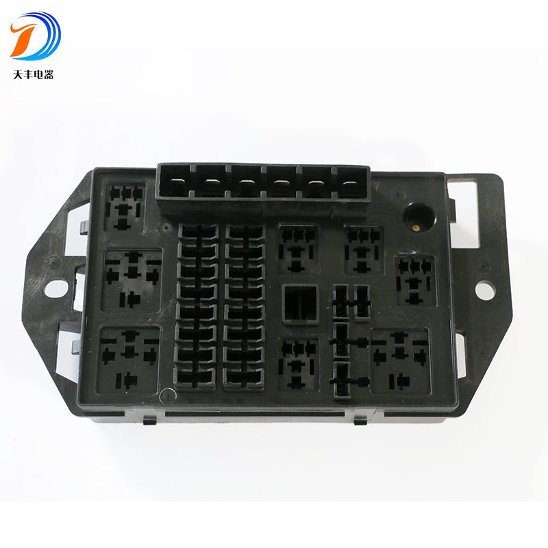 Universal 12V Car Marine 16-Way Relay 6-Slot ATO ATC Blade Auto Fuse Box Insurance Holder