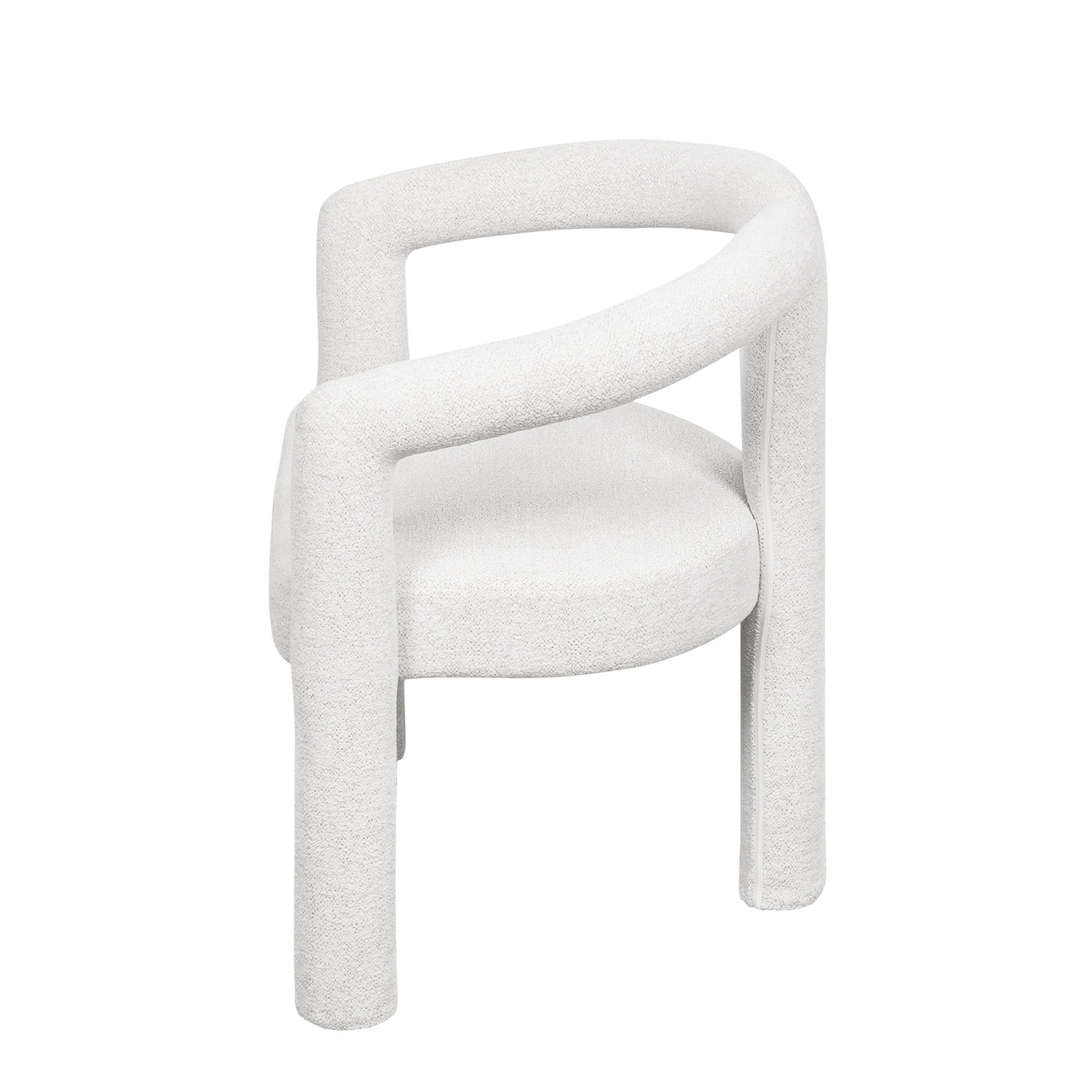 Hot Sale Garden Living Room Chairs Indoor Furniture Single Seater Round Velvet Upholstered Armchair Dining Chair