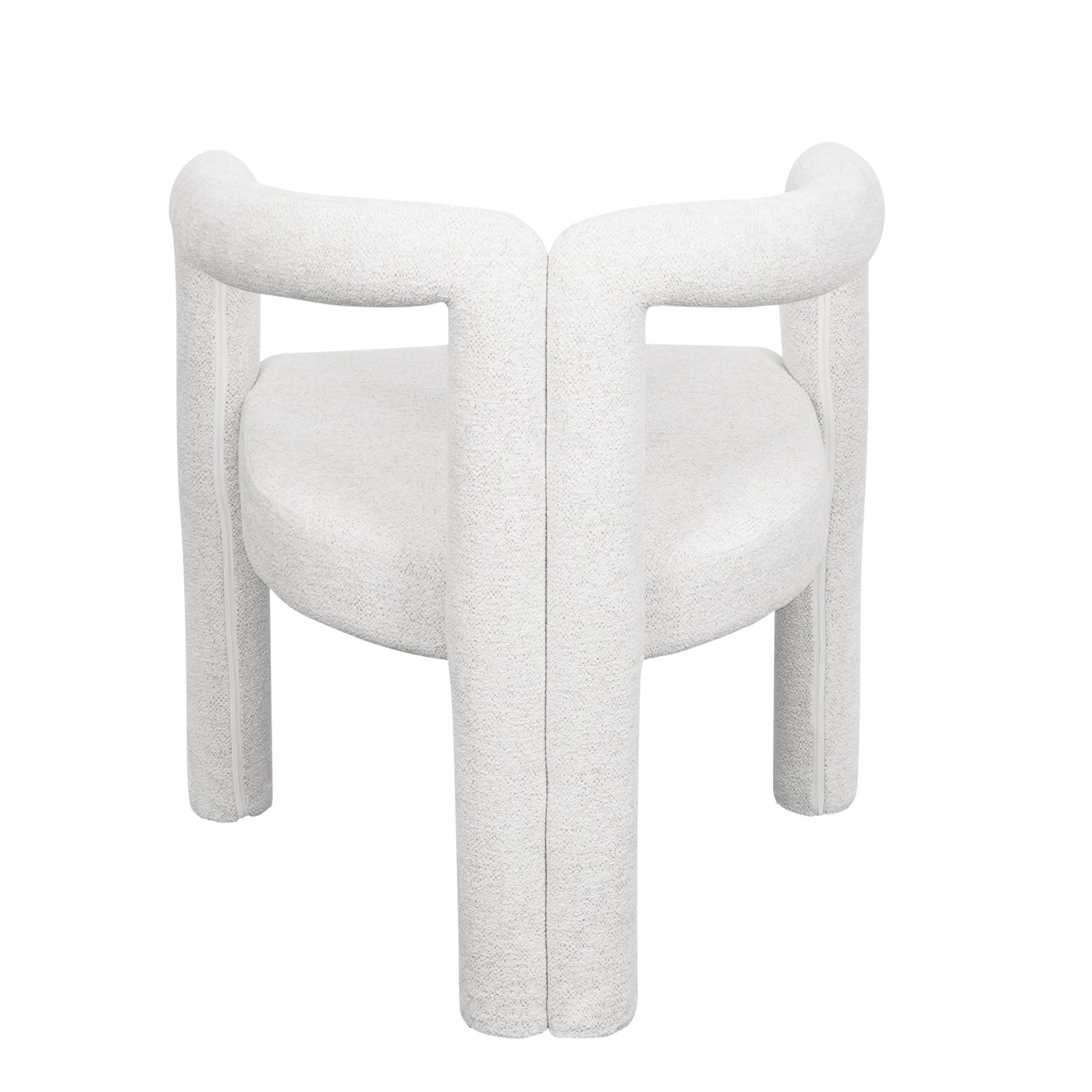 Hot Sale Garden Living Room Chairs Indoor Furniture Single Seater Round Velvet Upholstered Armchair Dining Chair