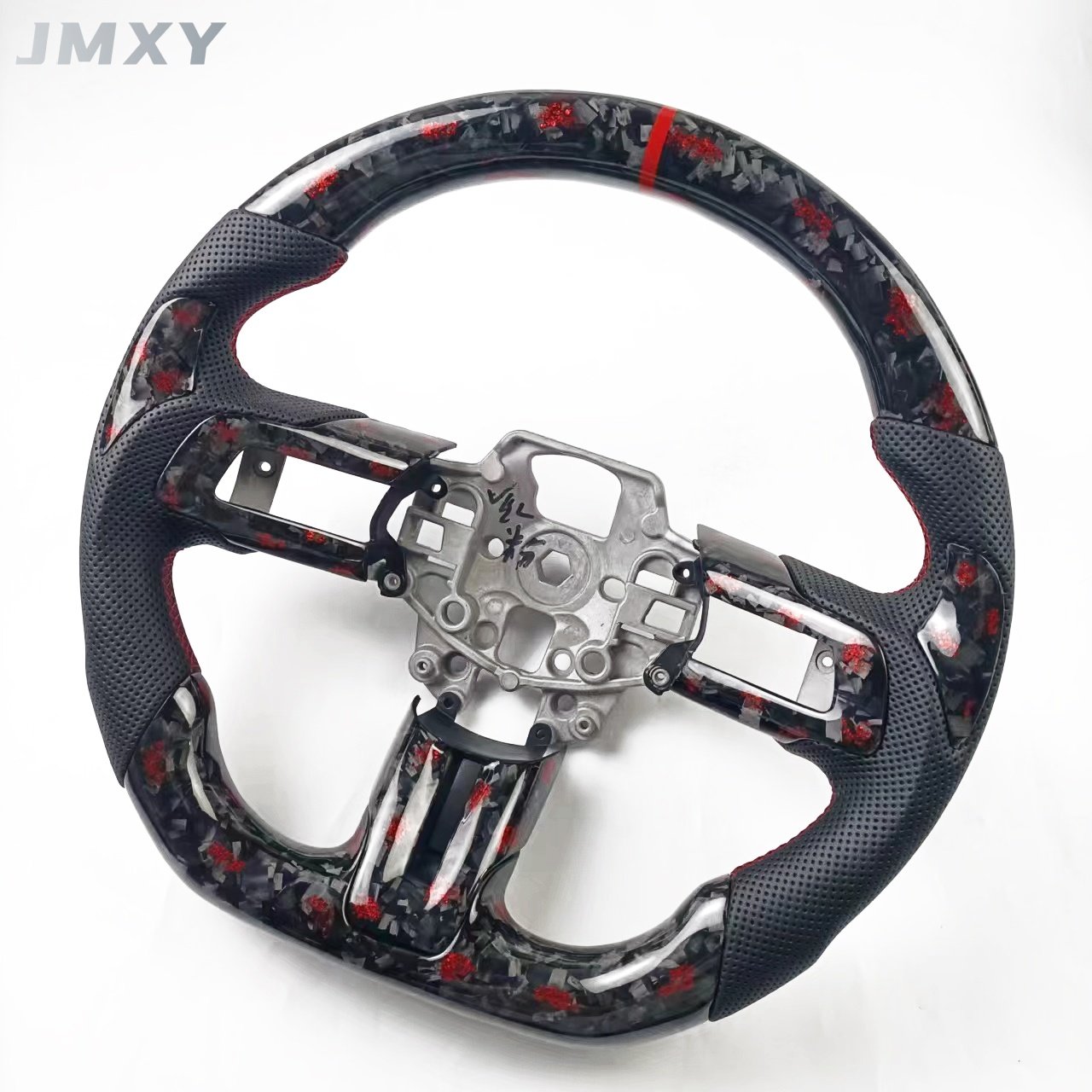 For Ford Mustang GT Sheber 2015-2023 car interior sports carbon fiber steering wheel
