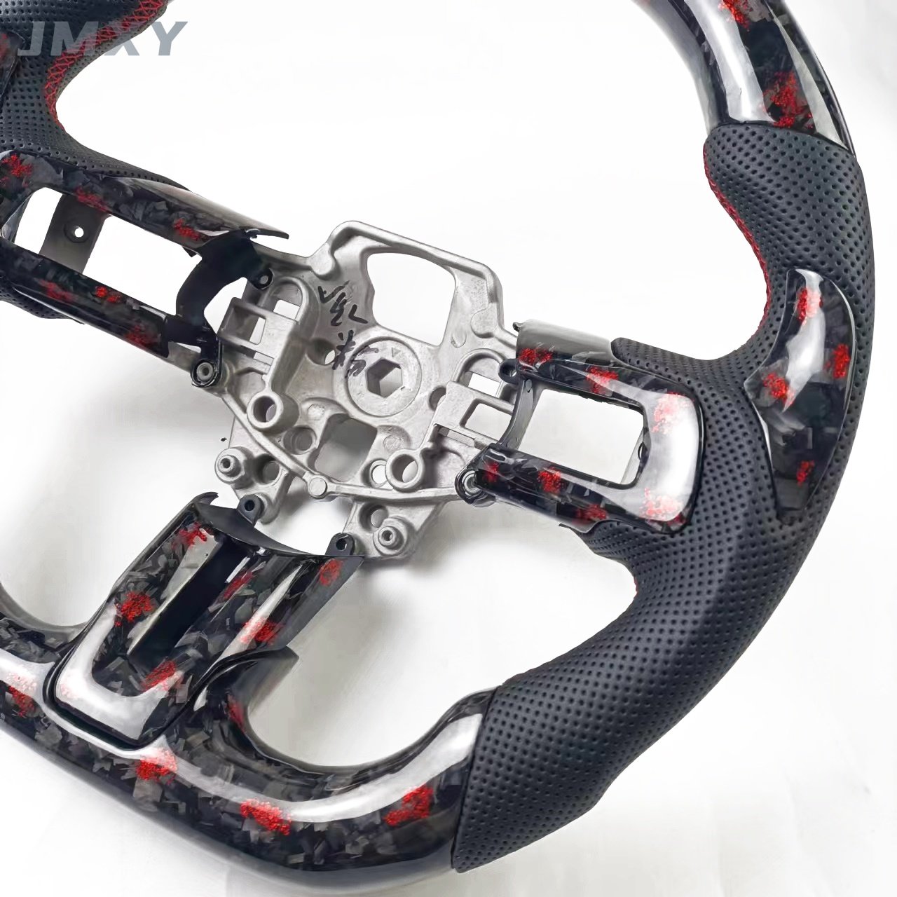 For Ford Mustang GT Sheber 2015-2023 car interior sports carbon fiber steering wheel