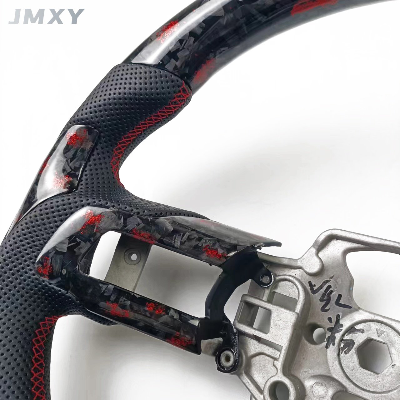 For Ford Mustang GT Sheber 2015-2023 car interior sports carbon fiber steering wheel