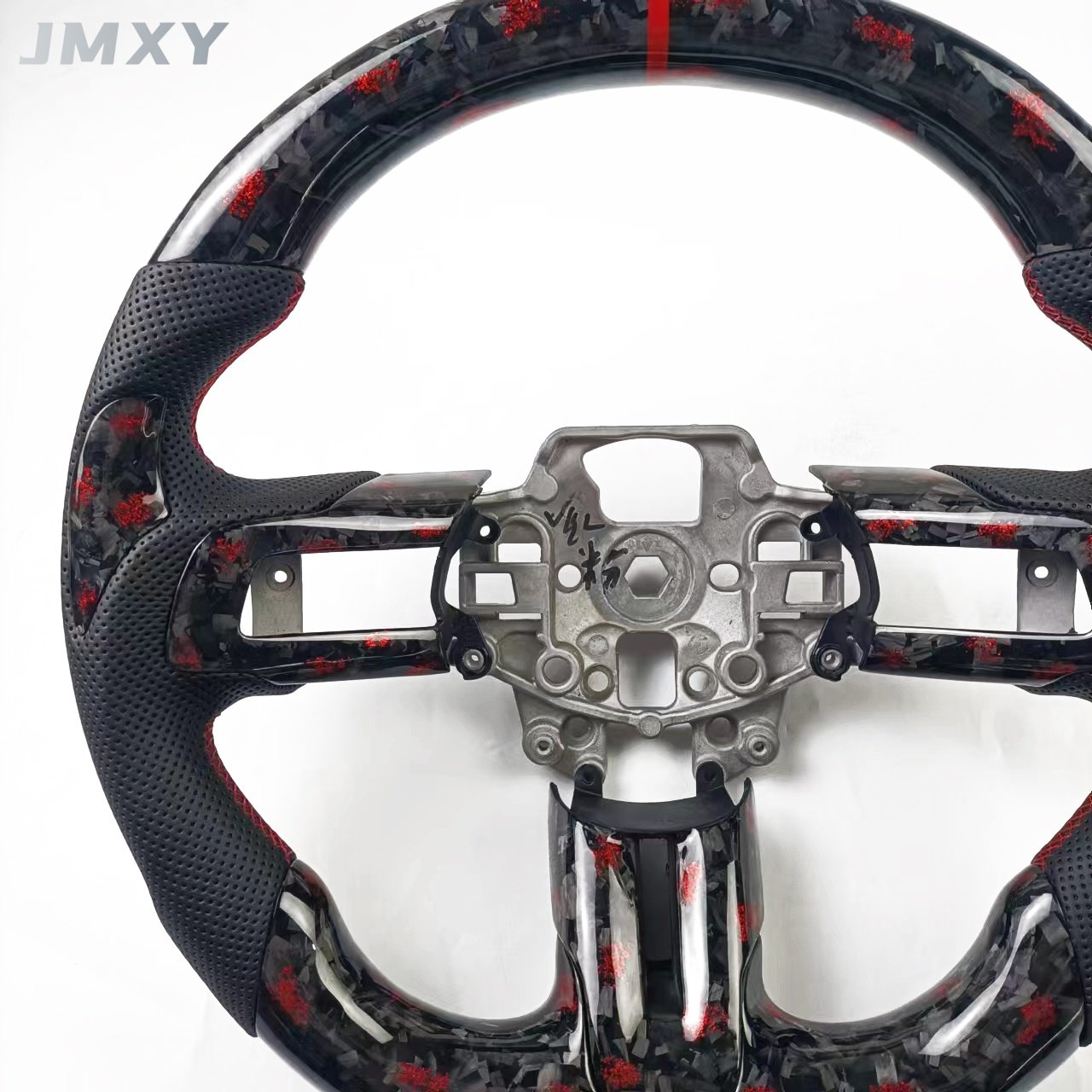 For Ford Mustang GT Sheber 2015-2023 car interior sports carbon fiber steering wheel