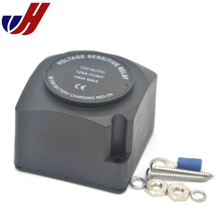 12V 140Amp Relay Module Dual Battery Isolator VSR Voltage Sensitive Relay for Boat Vehicles