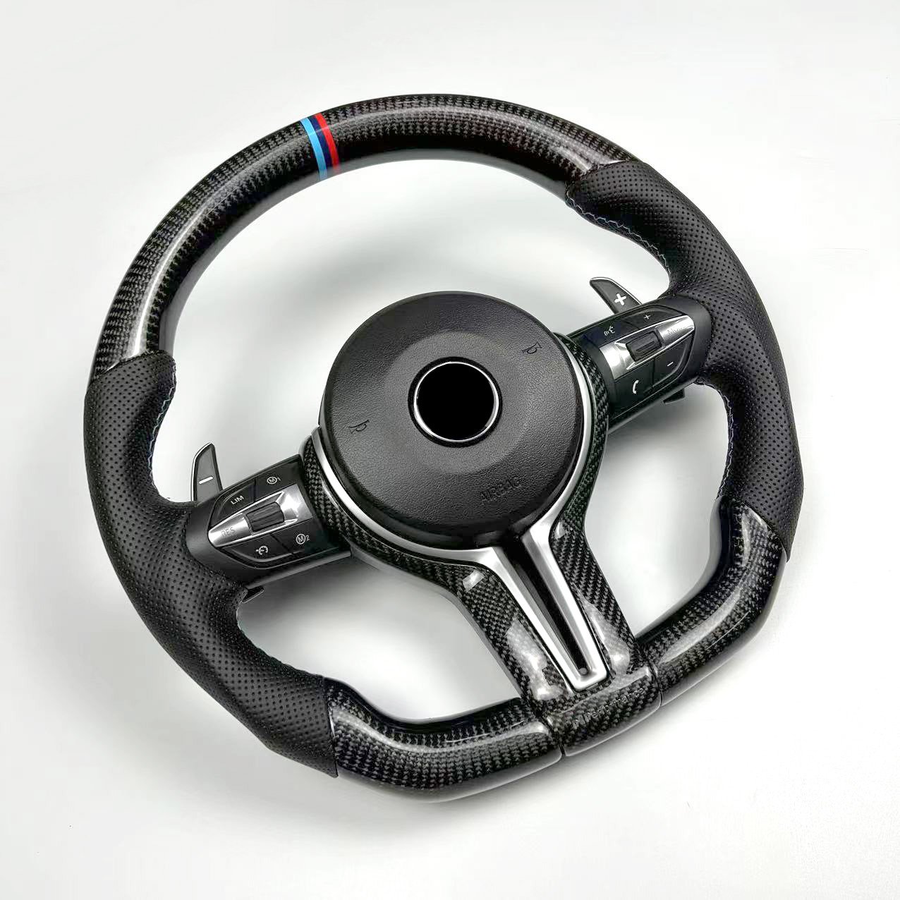 Personalized Customization Alcantara leather carbon fiber car steering wheel For Bmw F33 F35 F49 F48 F87 F90