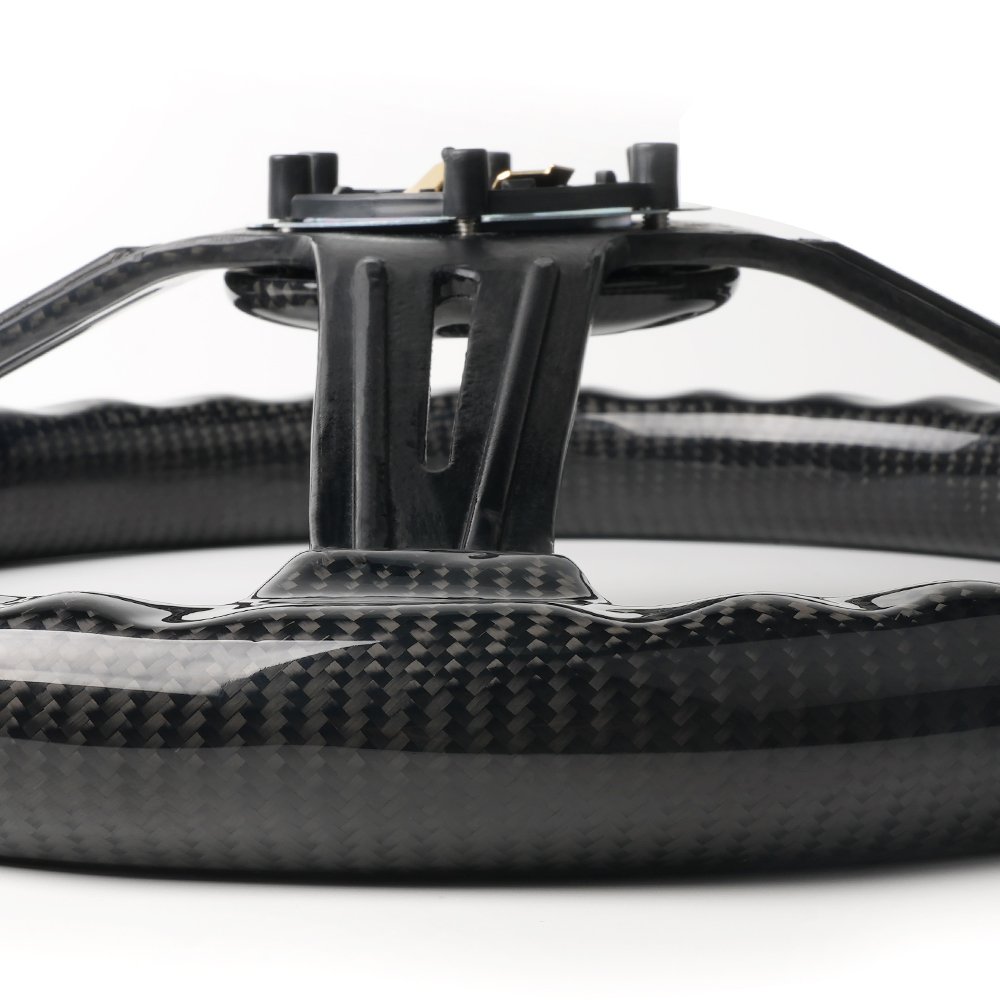 Universal Deep Dish Steering Wheel 345mm Diameter Deep Around 75mm 6 Bolts 70mm Car Carbon Fiber Steering Wheel
