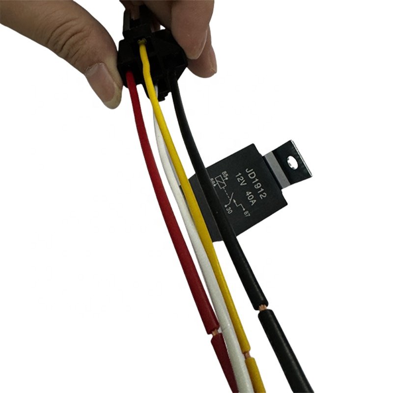 JD1912 Miniature 12V 40A 5Pin Automotive Electromagnetic Relay with Sealed Protection Product Category Relays