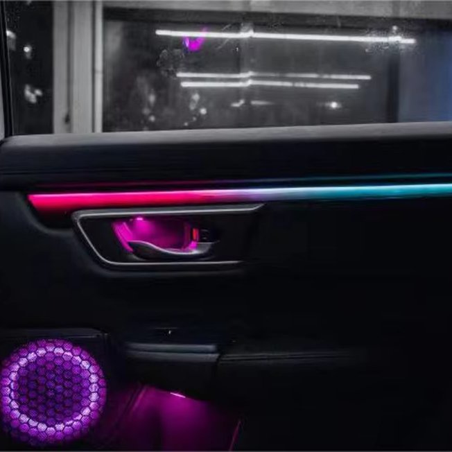 Professional Level Automotive Interior Ambient Lighting Modification Kit Suitable for Honda CRV 2017-2023 Car Ambient Lighting