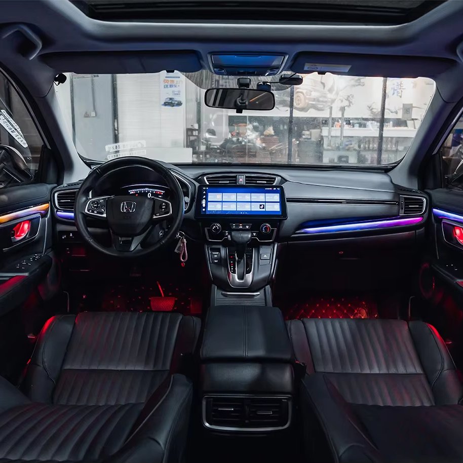 Professional Level Automotive Interior Ambient Lighting Modification Kit Suitable for Honda CRV 2017-2023 Car Ambient Lighting
