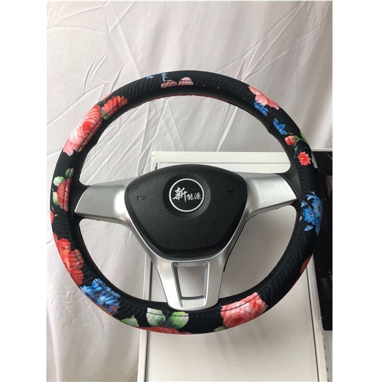 Universal Size Leather car steering wheel cover racing steering wheel cover