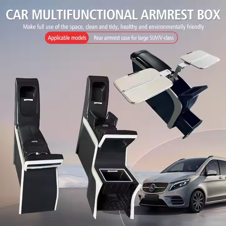 The Lowest-priced Commercial Vehicle Toyota Sienna Armrest Box/center Console with Wireless Water-filling Cup Holder