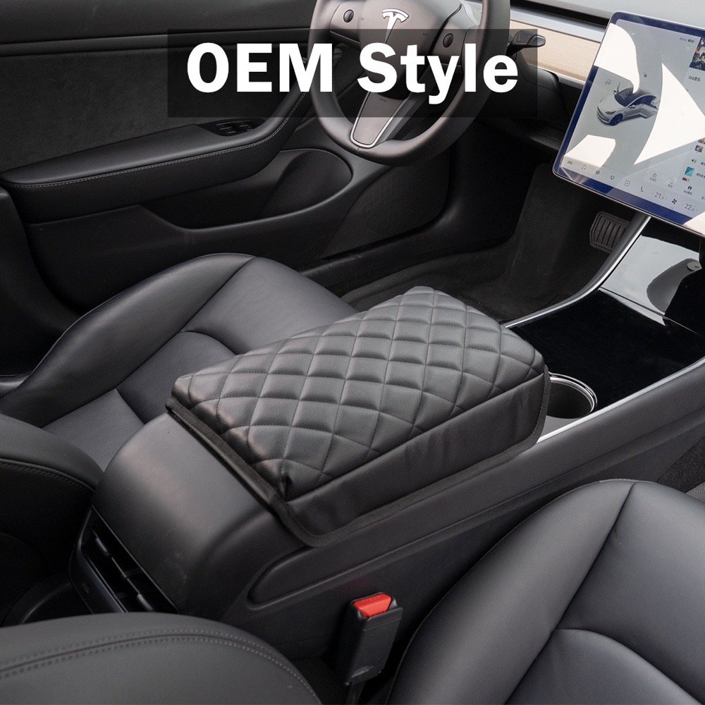 CREEASE Good Quality Armrest Case Protector Console Lid Protective Cover Armrest Box Cover for Tesla Model 3 Y