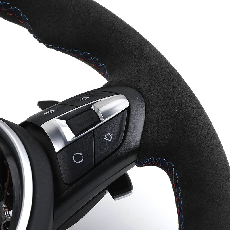 Alcantara M Sport Lenkrad Direksiyon Steering Wheel for BMW F10 F30 X5 E70 F15 F20 F32 F15 X1 E84 X6 E71 E60 F02 F25 E90 M3 M4