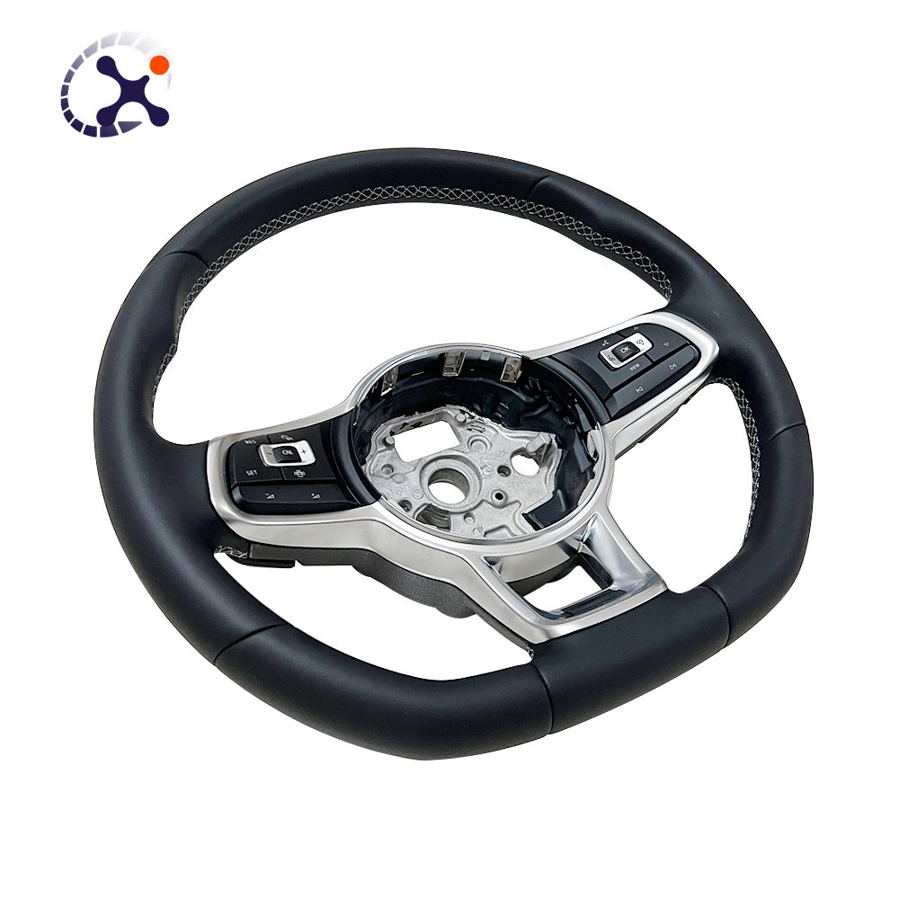 car steering wheel For Volkswagen Golf 7.5 GTI MK7 Polo GTS GTD GTE R Passat CC R-Line Carbon Fiber Steering Wheel