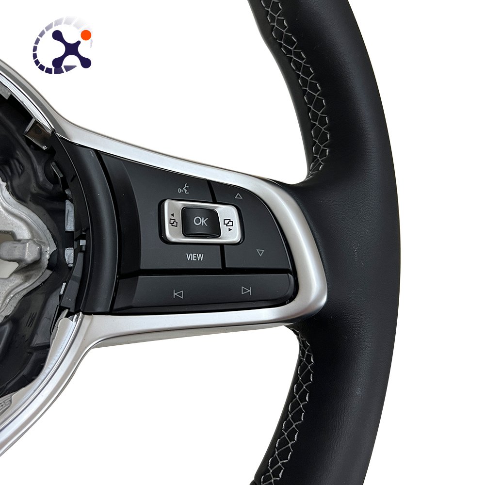 car steering wheel For Volkswagen Golf 7.5 GTI MK7 Polo GTS GTD GTE R Passat CC R-Line Carbon Fiber Steering Wheel