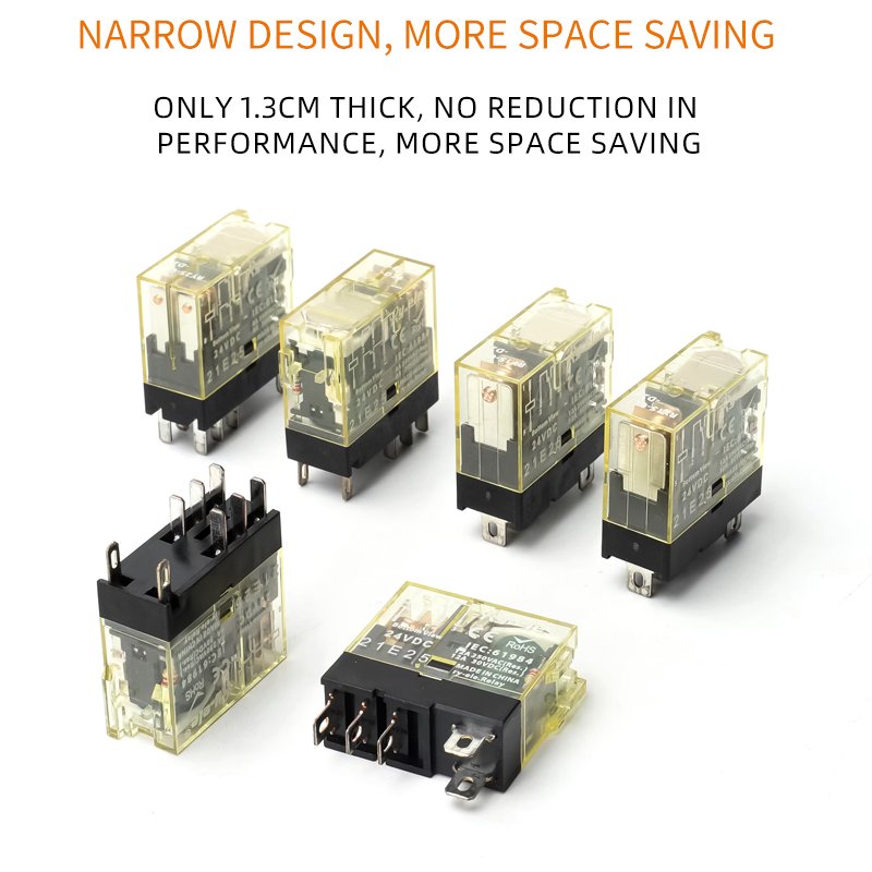RY1S-CL-A220 Miniature 5pin 1NO/1NC 220VAC Auto Relay Electromagnetic & Sealed Protector Manufacturer's Relay
