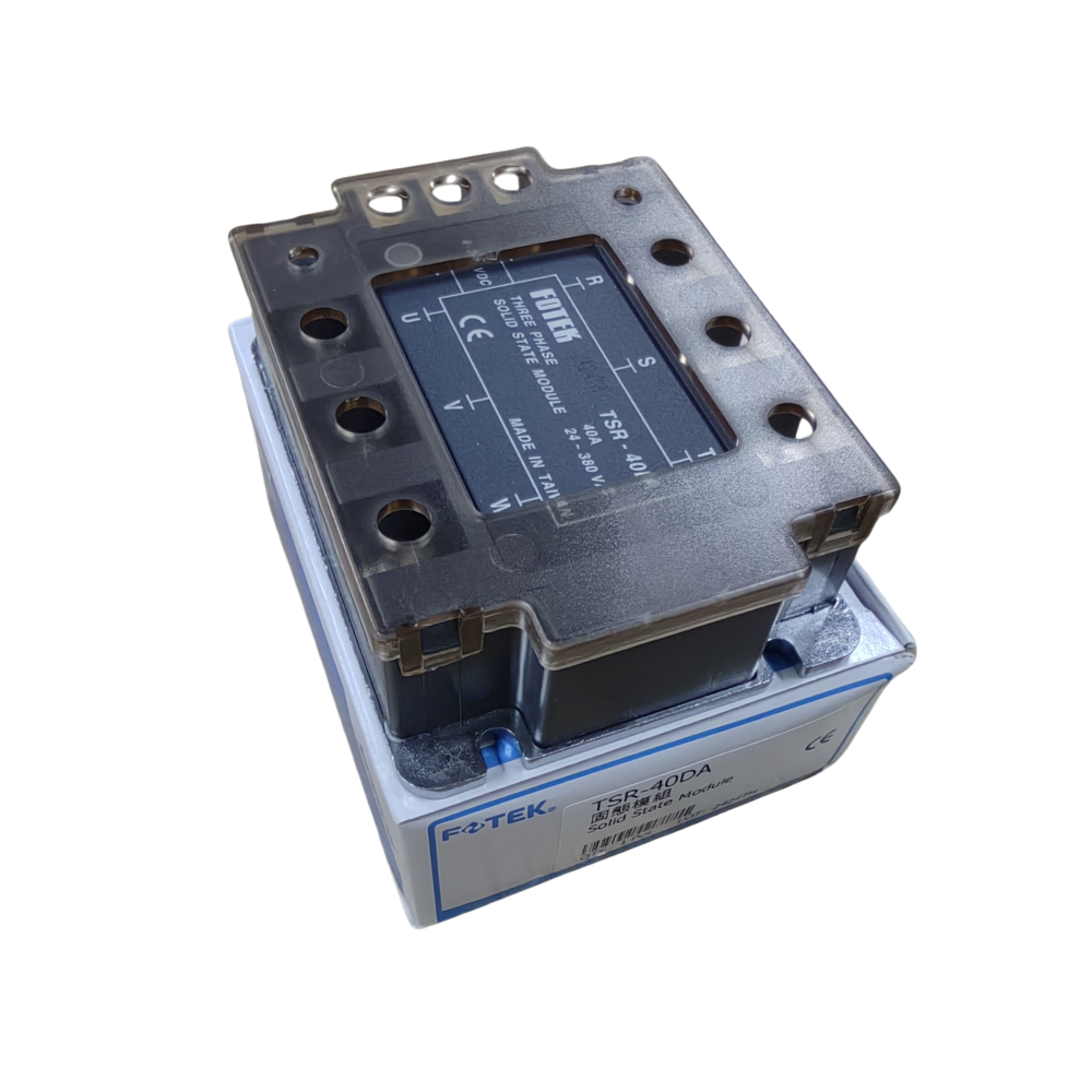 Fotek TSR-50DA-H High Voltage Three-Phase Solid-State Relay Module 25A/40A/50A/75A-H DC Control SSR Auto Protective Use Sealed