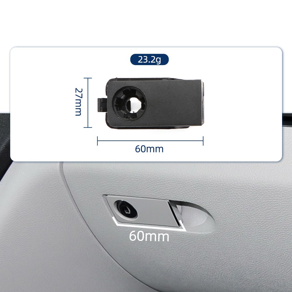 2126800098 Automobile Switch Glove Box Plastic Lock Glove Box Handle for Mercedes-Benz C E GLK Class W204 W212 W207 X204