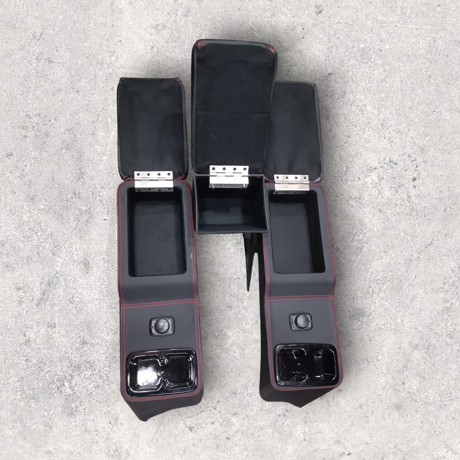 Mahindra Thar 2020-2024 MODEL Abs Imported Armrest Set of 3 with USB Charging Port Option Available at Competitive Price