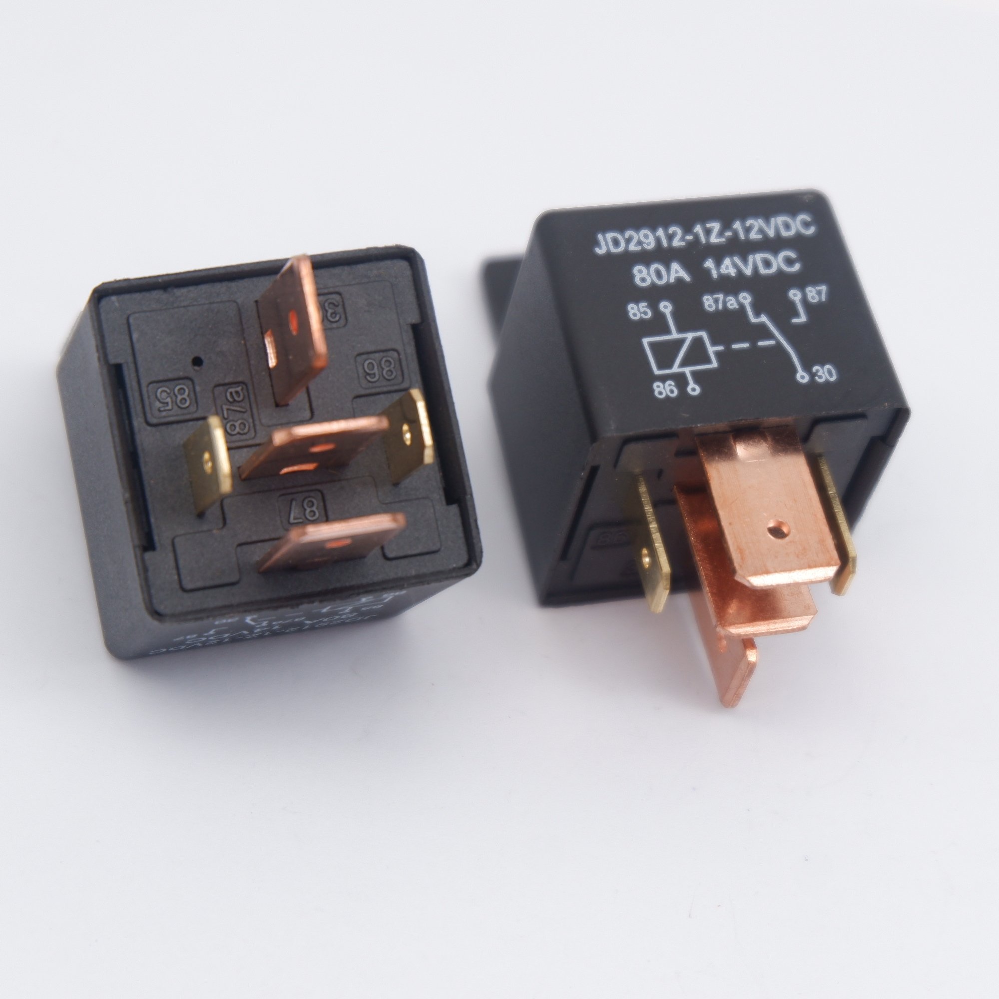 JD2912 12V 80A Relay Automotive 12V Relay 5 Pin Auto Motive Relay
