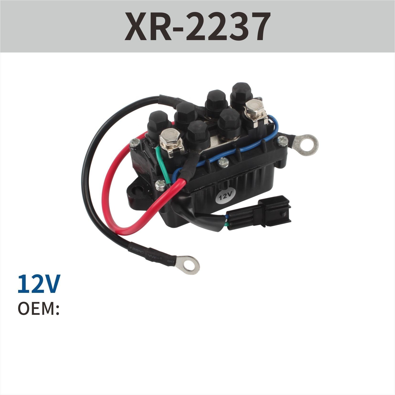 12V 3 Pins Trim Relay OEM Tilt for Yamaha 40-90 HP Outboard 61A-81950-01-00 Kits F40 Fz640 yamaha Trim Relay